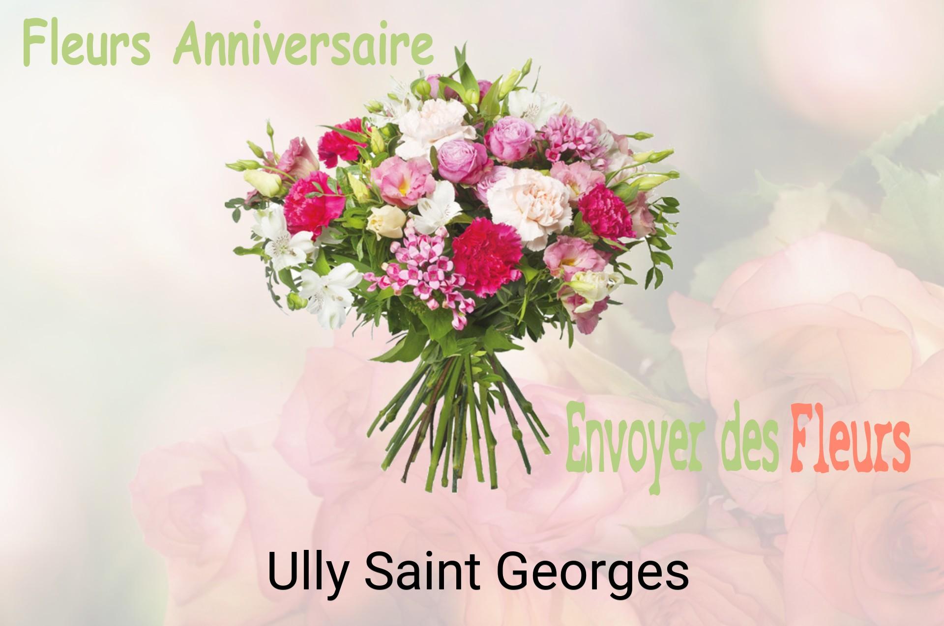 Bouquet de fleurs d’anniversaire livré à Ully-Saint-Georges