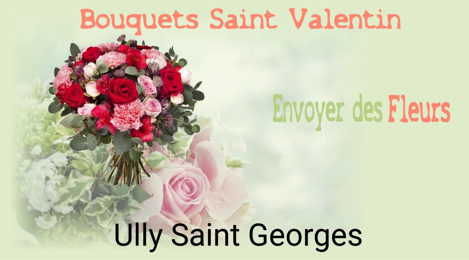 Roses de Saint-Valentin livrées à Ully-Saint-Georges